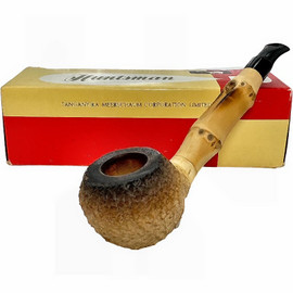 Huntsman Rustic Apple African Block Meerschaum Pipe Huntsman Rustic Apple African Block Meerschaum Pipe