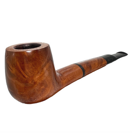 Colton Oval Shank Straight Stem German Briar Pipe