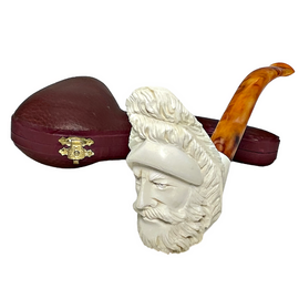Bearded Musketeer Meerschaum Pipe