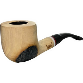 Dapper 9mm Rustic Spots Olive Wood Pipe