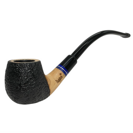 Rusticated Olive Wood Churchwarden Pipe Rusticated Olive Wood Churchwarden Pipe