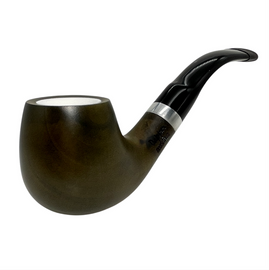 Meerschaum Lined 9mm Green Pear Wood Pipe