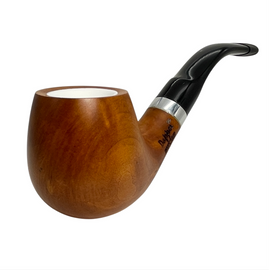 Meerschaum Lined Light Brown 9mm Pear Wood Pipe
