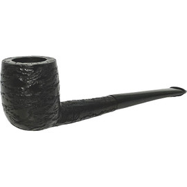 Vintage El Morjane El Kala Rusticated Black Algerian Briar Pipe