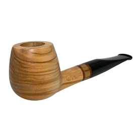 Smooth Straight 9mm Italian Olive Wood Pipe