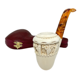 Special Signed Yilmaz Topkapi Meerschaum Pipe