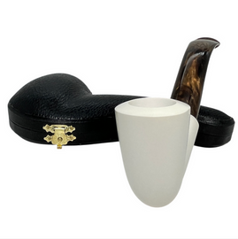 Special Smooth Dublin 9mm Meerschaum Pipe