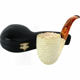 Special Rusticated Dublin Meerschaum Pipe