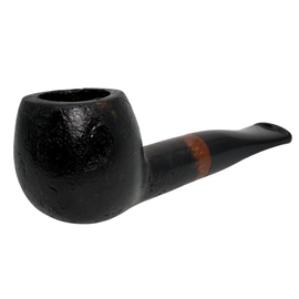 Rusticated Small Apple Italian Briar Pipe