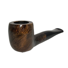 Small Billiard Glossy Brown Italian Briar Pipe