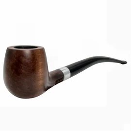 Pipsan Silver Band Cherry Wood Churchwarden Pipe