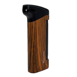 Vector KGM Aero Butane Pipe Lighter with Tamper - Mahogany Marble