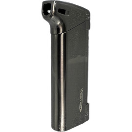 Vector KGM Aero Butane Pipe Lighter with Tamper - Gunmetal Satin