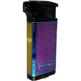 Vector KGM Duke Dual Soft Flame Pipe & Torch Cigar Lighter - Prism