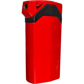 Vector KGM Guardian Dual Soft Flame & Torch Butane Lighter – Red Lacquer