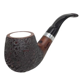 9mm Dark Rusticated Pear Wood Meerschaum Lined Pipe