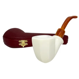 Signed Arasta Smooth Octagon Meerschaum Pipe