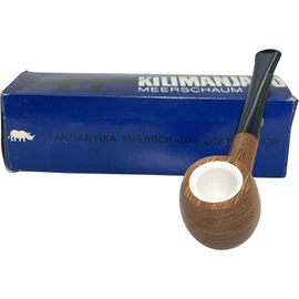 Kilimanjaro African Wood Meerschaum Lined Pipe