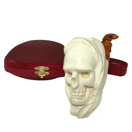 Special Signed Kenan Grim Reaper Meerschaum Pipe