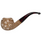 Deluxe Colored Designer Lattice Apple Meerschaum Pipe