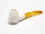 Mini Hand Meerschaum Pipe and Hard Case