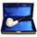 Mini Smooth Meerschaum Pipes with Velvet Chest Mini Smooth Meerschaum Pipes with Velvet Chest