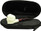Mini Skull Meerschaum Pipe and Hard Case