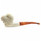 Double Head Eagle Skull Meerschaum Pipe Double Head Eagle Skull Meerschaum Pipe