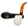 Smooth Oom Paul Brandy Meerschaum Pipe