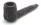 LaCroix Dark Rusticated Flat Briar Pipe