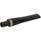 Black Marbled Band Briar Pipe Stem - Straight