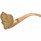 Pre-colored Pirate with Light Stem Meerschaum Pipe Pre-colored Pirate with Light Stem Meerschaum Pipe