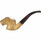 Pre-colored Horse with Dark Stem Meerschaum Pipe Pre-colored Horse with Dark Stem Meerschaum Pipe