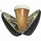 Extra Large Mahogany Calabash Pipe with Lattice Meerschaum Bowl Extra Large Mahogany Calabash Pipe with Lattice Meerschaum Bowl