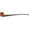 Light Brown Short Bowl Italian Briar Churchwarden Pipe