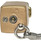 Mini Raythor Butane Ligher with Keychain - Gold