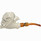 Special Skull in Backwards Claw Meerschaum Pipe Special Skull in Backwards Claw Meerschaum Pipe