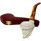 Deluxe Sherlock Holmes Oom Paul Style Meerschaum Pipe