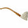 Grinning Pirate Churchwarden Meerschaum Pipe