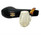 Deluxe Claw with Cuff Shank Meerschaum Pipe