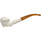 Backwards Claw Holding Egg Knurl Meerschaum Pipe
