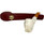 Hand Holding Bowl Knurl Meerschaum Pipe