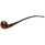 Apple Chocolate Brown Italian Briar Churchwarden Pipe