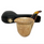 Deluxe Pre-colored Rusticated Calabash Meerschaum Pipe