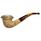 Deluxe Pre-colored Rusticated Calabash Meerschaum Pipe