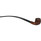 Smooth Polished Brown Italian Briar Churchwarden Pipe