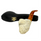 Antiqued Eagle with Winter Feathers Meerschaum Pipe