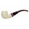 Rusticated Apple Arasta Meerschaum Pipe