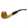 Deluxe Pre-colored Smooth Oval Shank Meerschaum Pipe