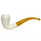 Smooth Tall Rhodesian Yellow Stem Meerschaum Pipe